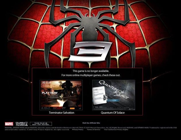 spiderman 3 games online